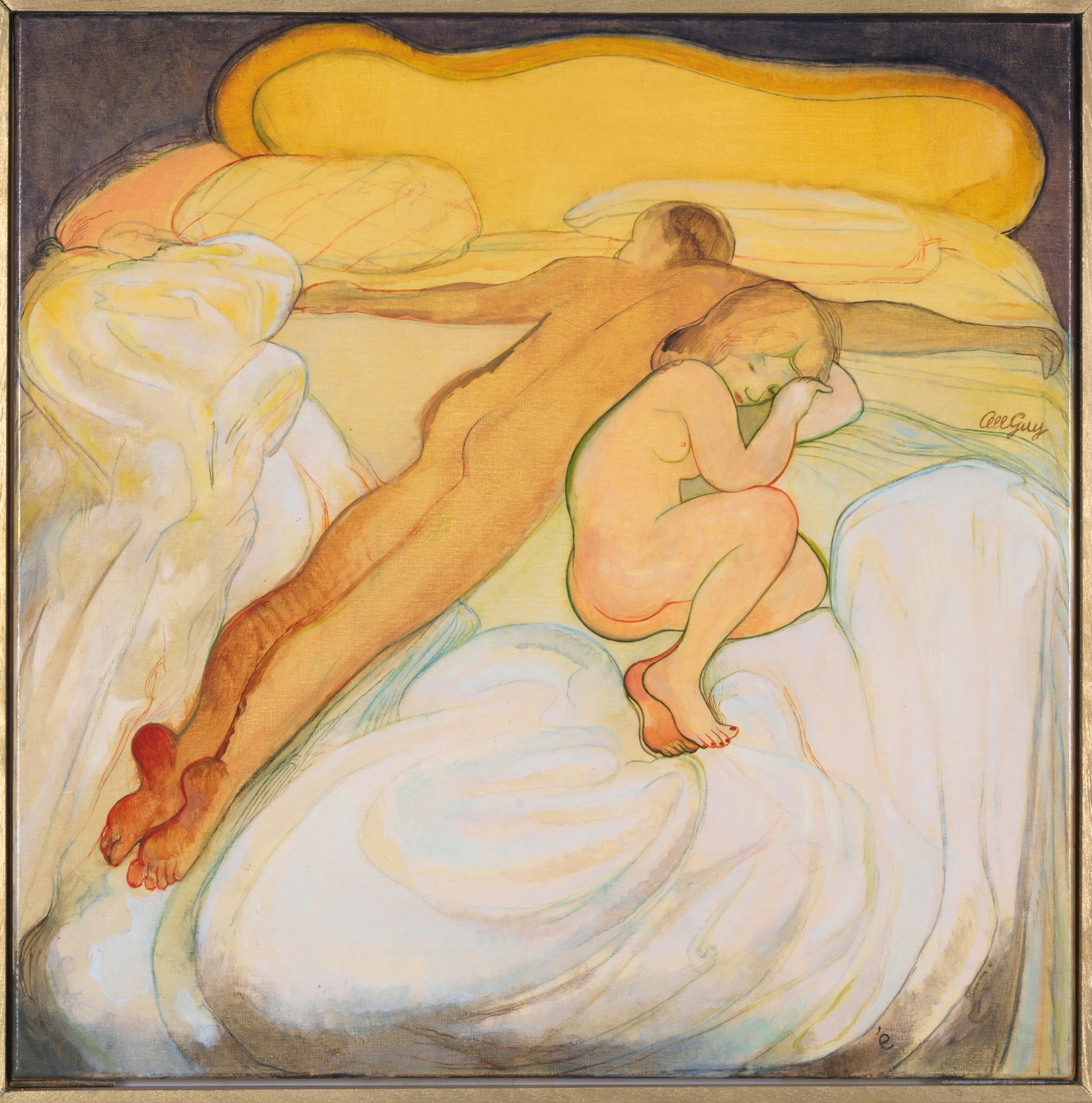 LA TÊTE DE LIT JAUNE - Linette Cajou